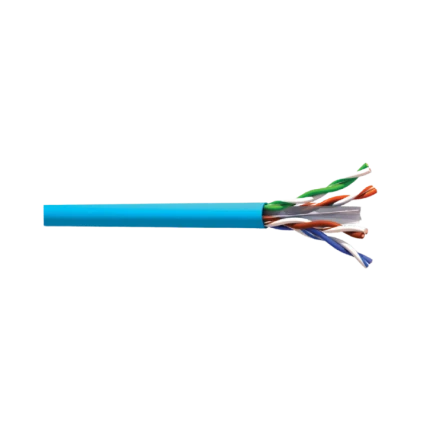 CABLE UTP CAT6 LSZH 23AWG AZUL CLARO