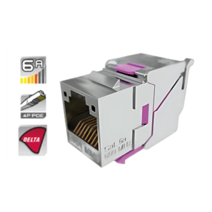 JACK RJ45 CAT6A BLINDADO