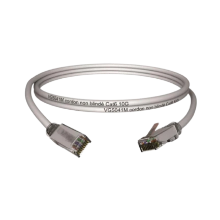 LATIGUILLO CAT6A 10Gbit/s S/FTP LSZH GRIS 2 M